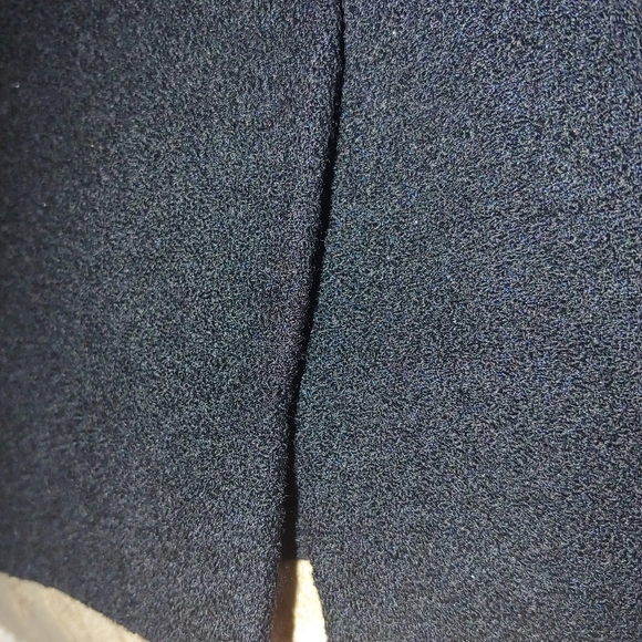 STUNNING ESCADA 8 BLACK BOUCLE LAMBSKIN PATENT LEATHER SIGN BUTTONS SKIRT SUIT - Picture 9 of 16